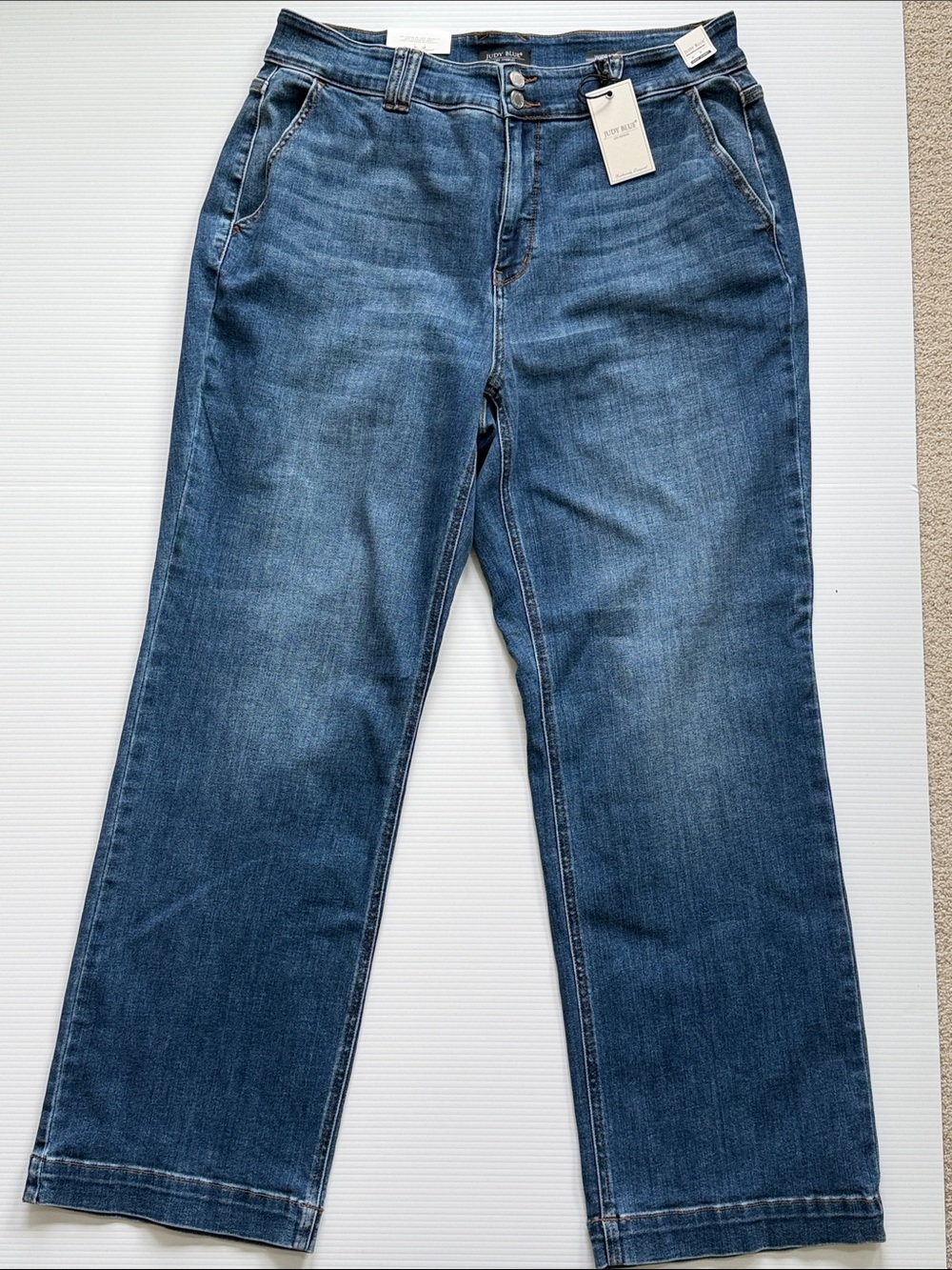Judy Blue Wide leg Trouser denim